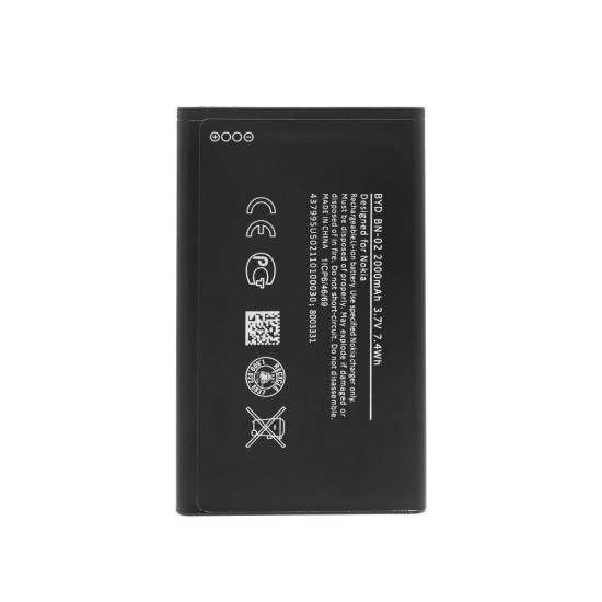 BATTERY FOR NOKIA X-02, NOKIA XL ,RM 1030 DUAL SIM ORIGINAL